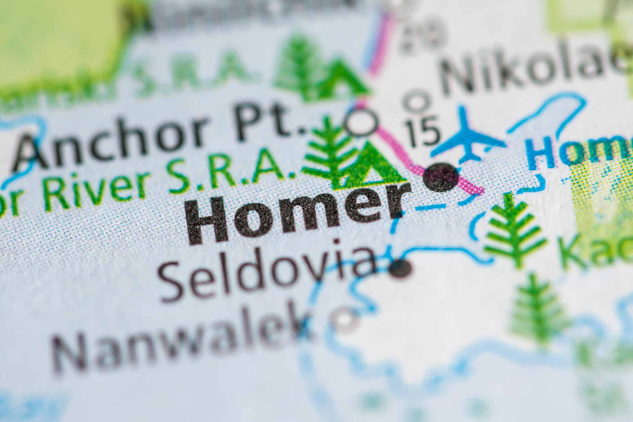 Map Of Homer Scaled 